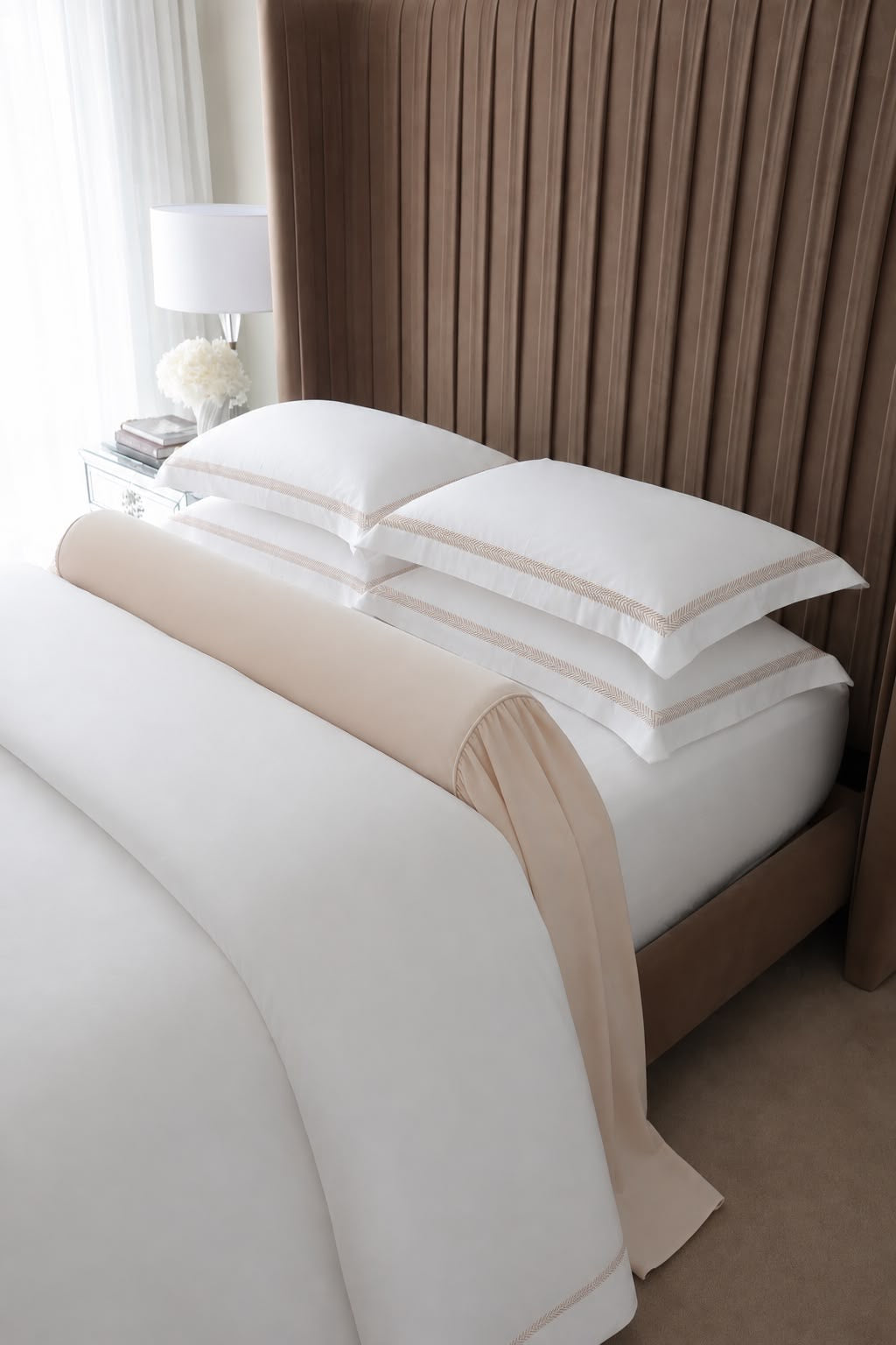 luxury bolster lancaster cushion zouhra home
