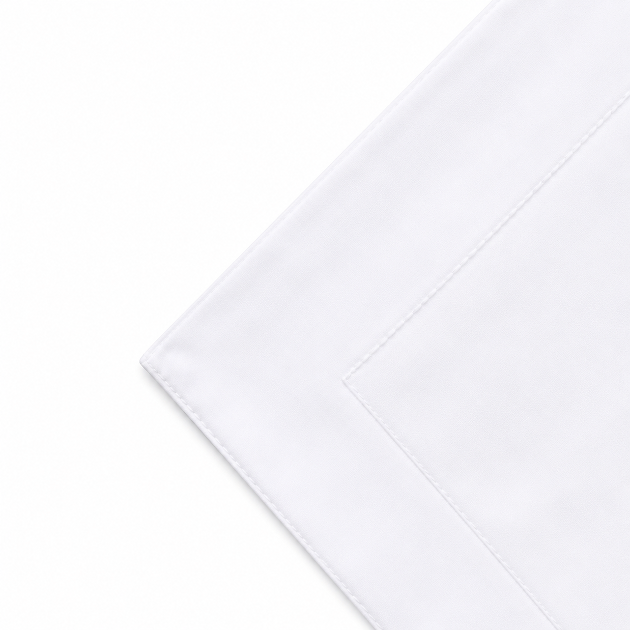 WHITE PILLOWCASE
